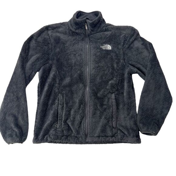 The North Face Osito Gray Zip Up Jacket Women’s Small Fleece AAHY Warm - Picture 1 of 12